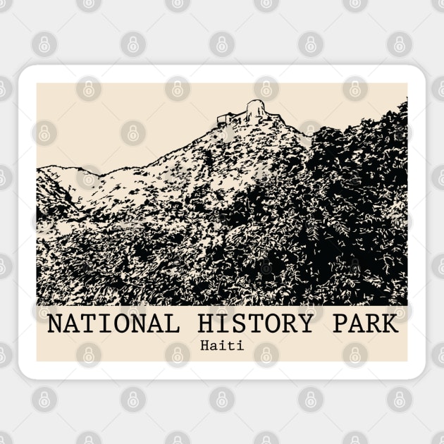 National History Park - Haiti Magnet by Lakeric